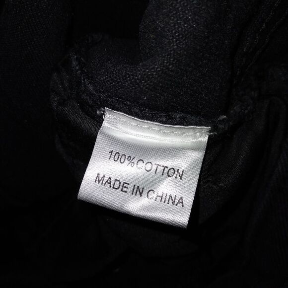 Princess Polly Size 2 Black Button Fly Crop Jeans - Picture 9 of 10